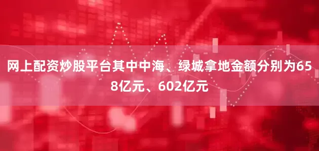 网上配资炒股平台其中中海、绿城拿地金额分别为658亿元、602亿元